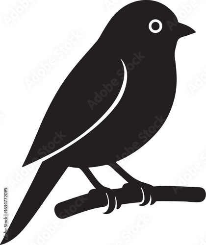 Cuadro en lienzo Canary finch bird  পাখি