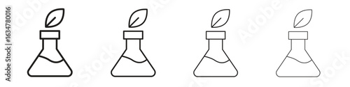 GMO icons in black simple line elements.