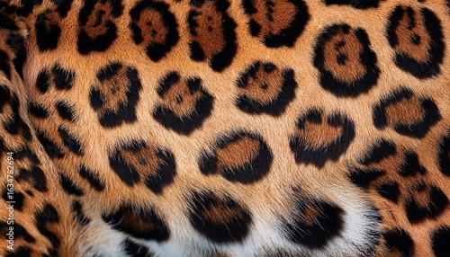 detailed leopard fur texture close up animal print pattern