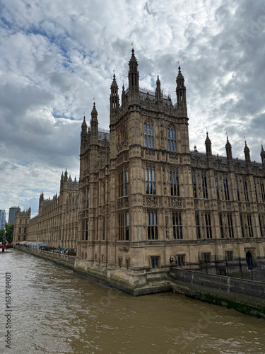 Palace of Westminster in London 
