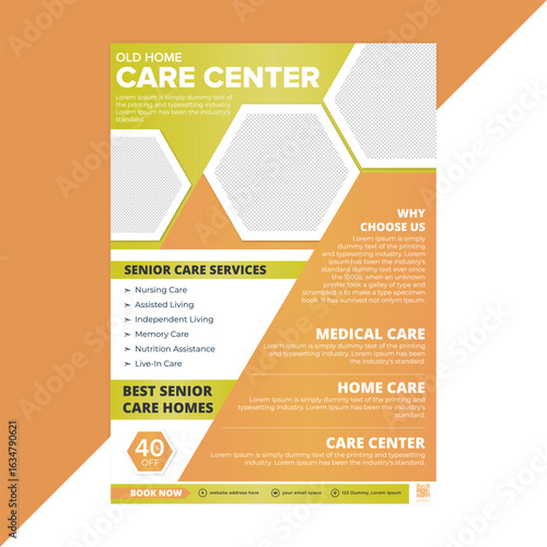 Professional Elderly Care Template