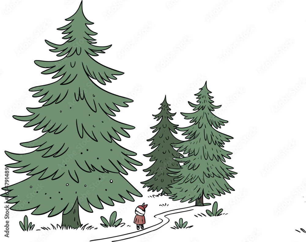 Obraz premium Elegant Golden Christmas Tree on Dark Background.