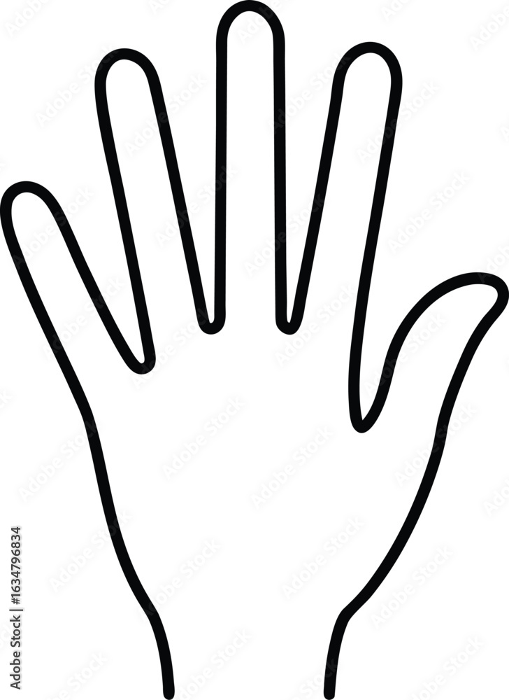 Obraz premium hand
