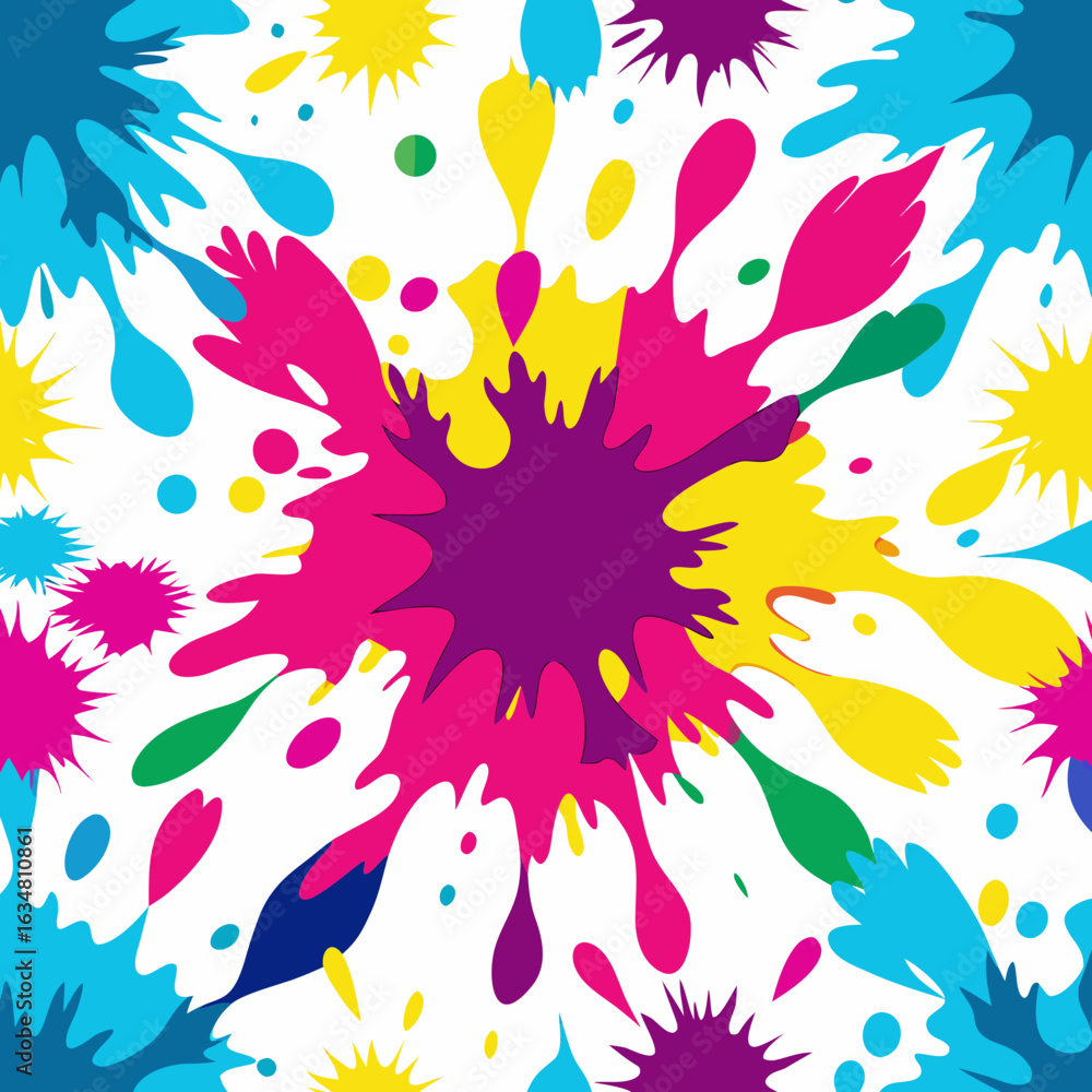 Naklejka premium seamless floral pattern