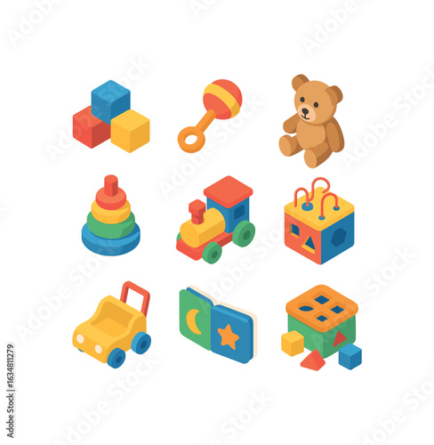 Toddler Toy Icons