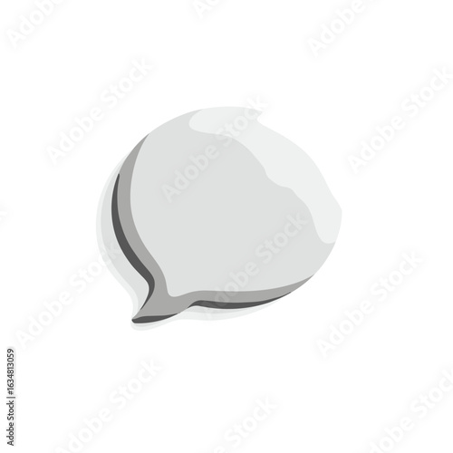 An empty speech bubble, ready for your message.