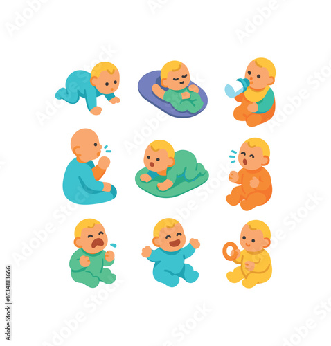 Infant Activities Icons