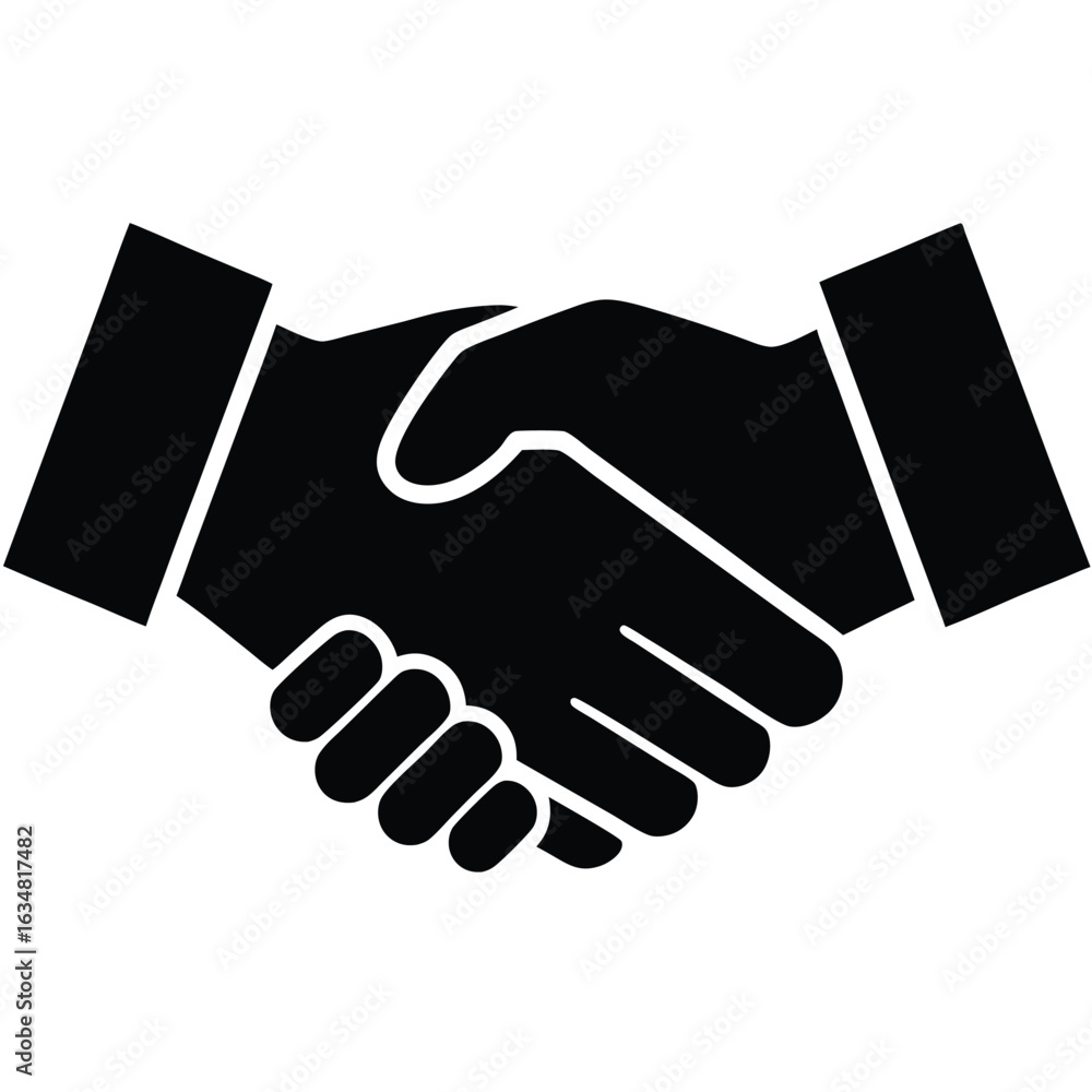 negotiation handshake vector icon negotiation handshake vector icon
