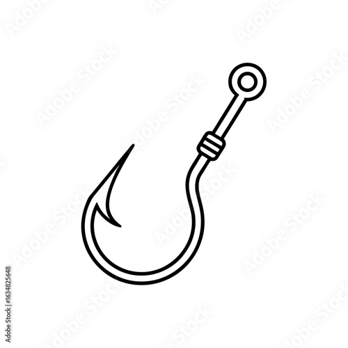 Tableau sur toile grappling hook icon vector