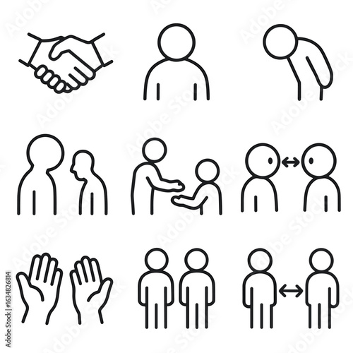 Respect Gesture Icons