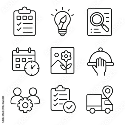 Event Planner Icons