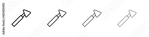 reflex hammer icon Eps10. icons graphic design