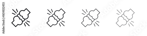 Osteoporosis icon Eps10. icons graphic design