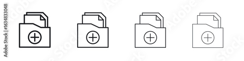 Medical history icon Eps10. icons graphic design