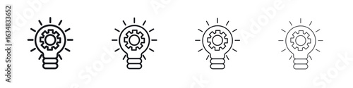 Innovation icon Eps10. icons graphic design