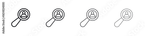 Hiring icon Eps10. icons graphic design