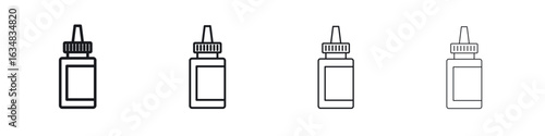 eye drop icon Eps10. icons graphic design