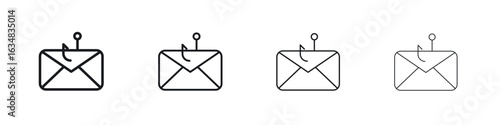 Email phishing icon Eps10. icons graphic design