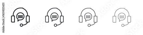 Customer support icon Eps10. icons graphic design