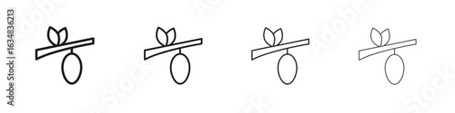 Cocoon icon Eps10. icons graphic design