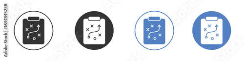 Tactics icon for web design. pixel perfect flat icons