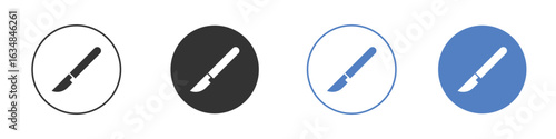 Scalpel icon for web design. pixel perfect flat icons