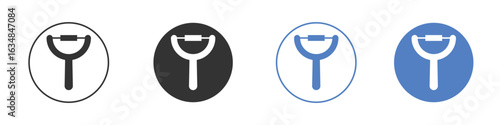 Potato peeler icon for web design. pixel perfect flat icons