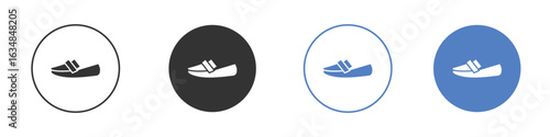 Loafer icon for web design. pixel perfect flat icons