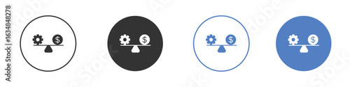 Leverage icon for web design. pixel perfect flat icons