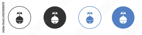 Jingle bell icon for web design. pixel perfect flat icons