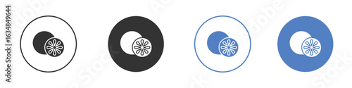 Grapefruit icon for web design. pixel perfect flat icons