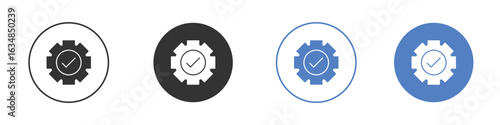 Execution icon for web design. pixel perfect flat icons