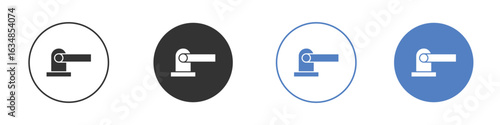 Barrier icon for web design. pixel perfect flat icons