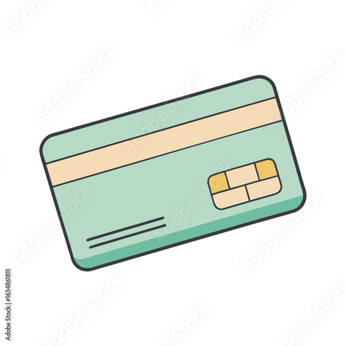 Secure Payment Card with Embedded Chip for Transactions and Financial Services