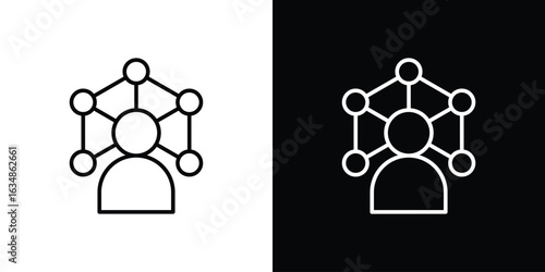 Skillsfor banner and packaging design Vector illustrationsn icon. Editable strokes icons for your design