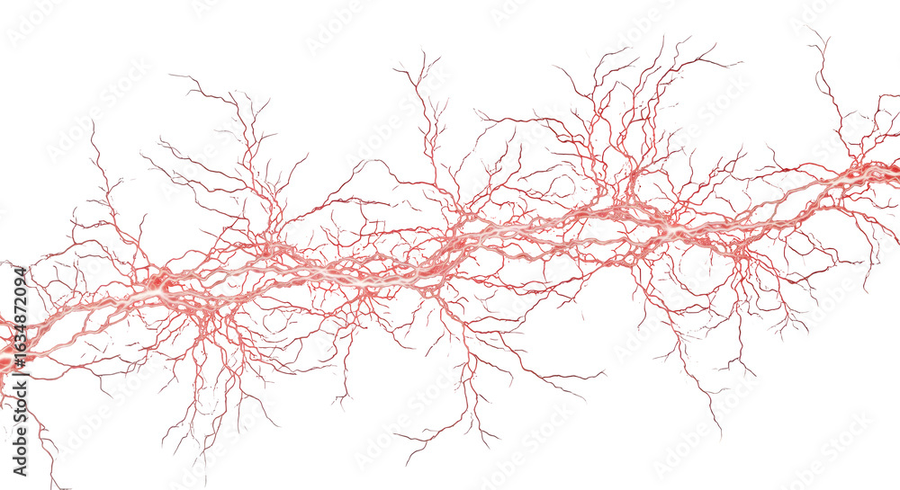 Obraz premium A bright red lightning bolt on a black background png, transparent, white background, ai generated, 