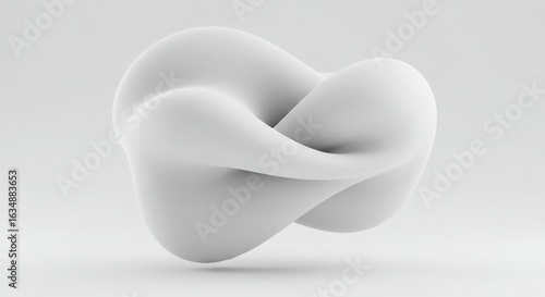 3D abstract white background wave Design with Curves and Texture with cool background	