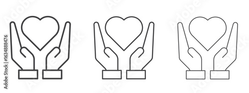 Selfcare icon in line art doodle style. Editable stroke outline sign, eps 10