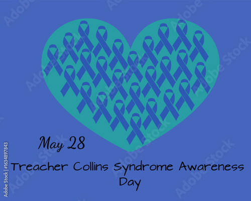 Treacher Collins Syndrome Awareness Day, poster, banner, flyer or card idea about health