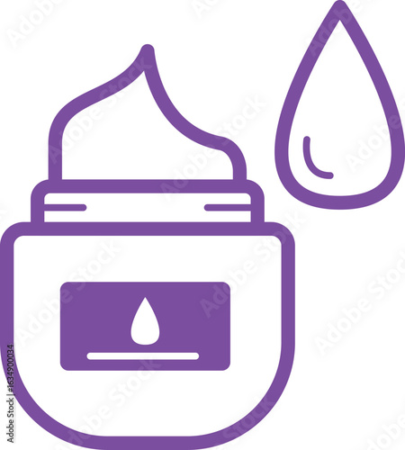 moisturizer cream icon