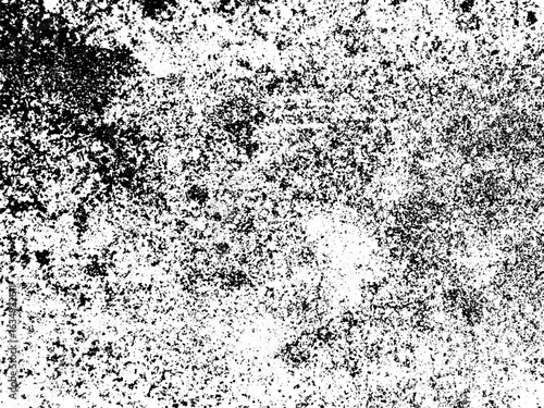 High contrast abstract grunge background featuring a distressed surface with a blend of black and white textures offering versatile design possibilities