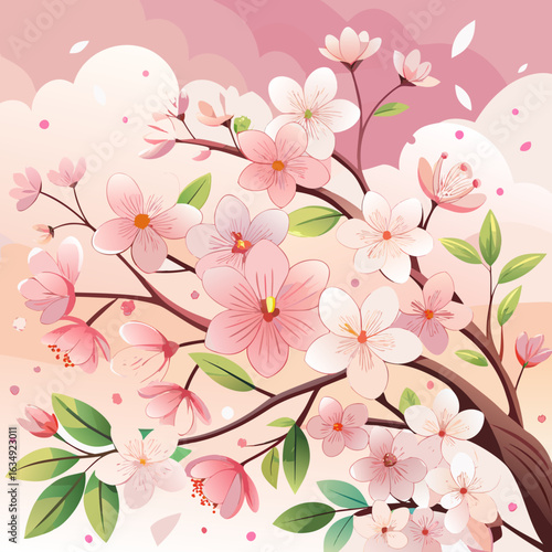 cherry blossom background