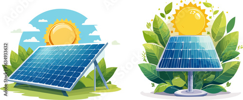 Solar Panels and Green Energy.