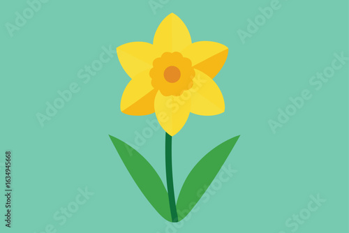 yellow daffodil flower