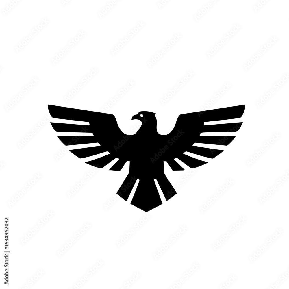 Obraz premium eagle power icon