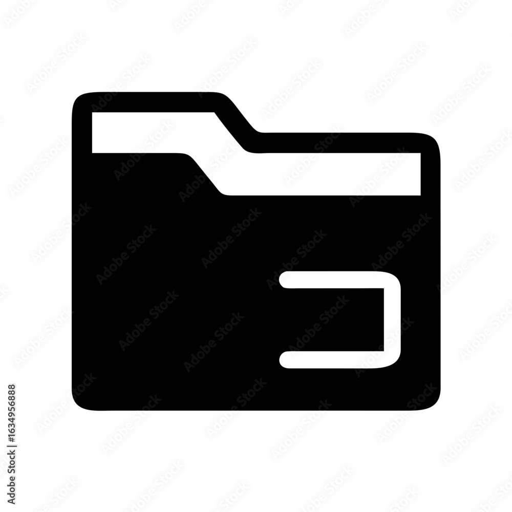 Folder Icon – File Directory Storage Document Organizer Symbol Vector Design Folder Icon – File Directory Storage Document Organizer Symbol Vector Design
