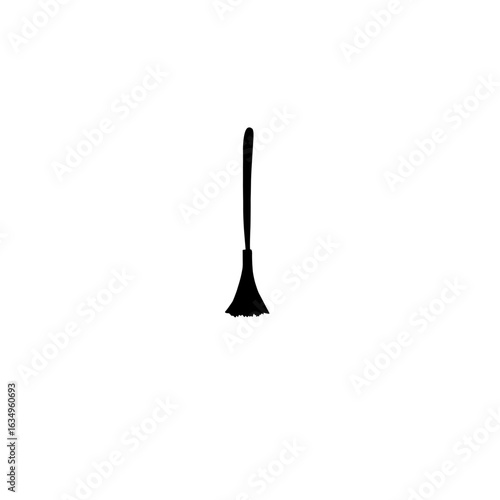 Halloween Broom Silhouette