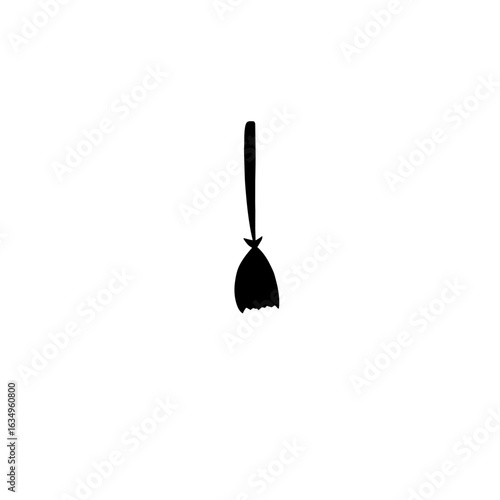 Halloween Broom Silhouette