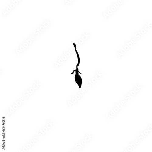 Halloween Broom Silhouette
