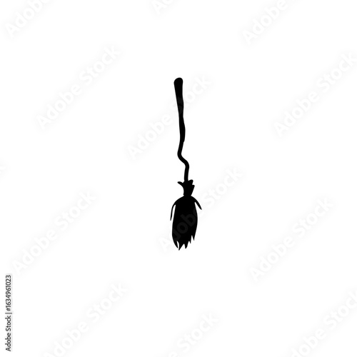 Halloween Broom Silhouette